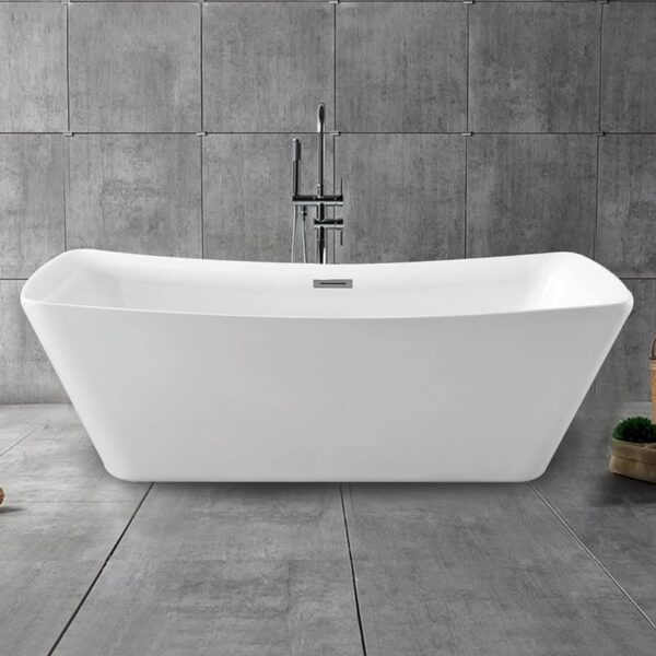 1700mm Square Curve Freestanding Luxury Bath