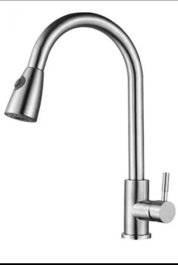 Rust-Resistant Pull-Out Sink Mixer