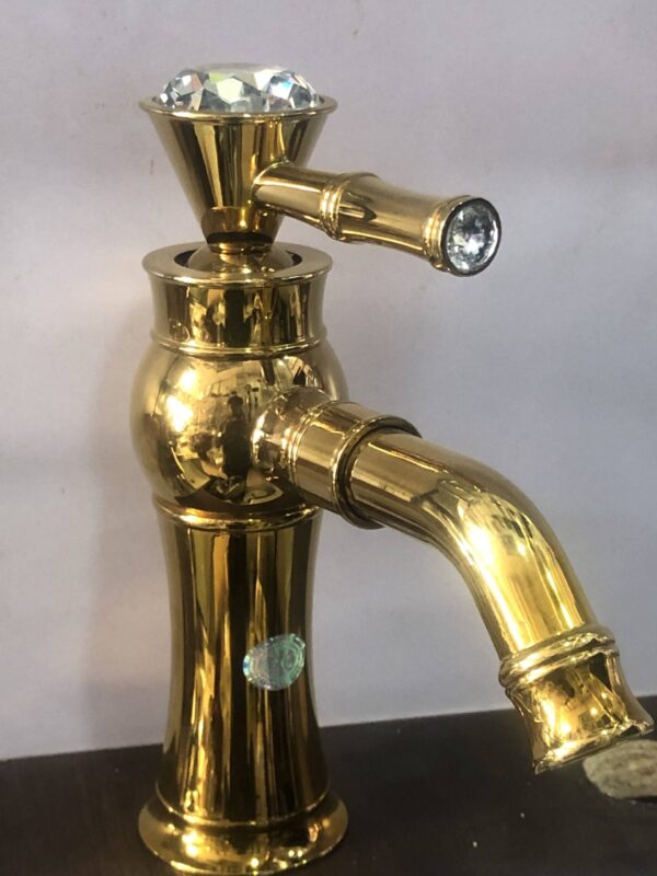 Luxurious Gold Basin Mixer - Image 3