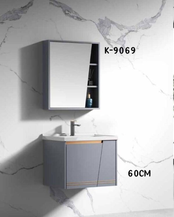 WK9069 60cm Wall-Mounted Cabinet Basin