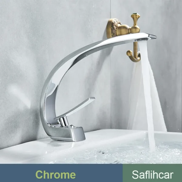 Deluxe Stainless Steel Vanity Basin Faucet