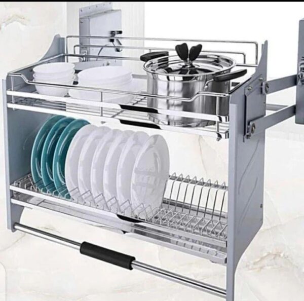 Stainless Steel Pulldown Plate Rack